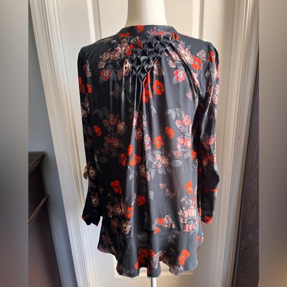 Free people boho navy chic floral tunic - Picture 2 of 3